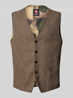 CG Club of Gents Gilet met paspelzak op de borst model 'Morley'