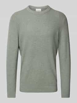 Profuomo Gebreide pullover met structuurmotief