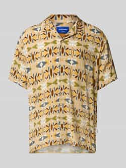 Jack & jones Regular fit vrijetijdsoverhemd met resortkraag model 'LUKE'