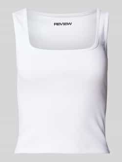 Review Tanktop met vierkante hals