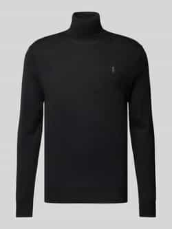 Polo Ralph Lauren Lange Mouw Gebreide Trui Pullover Black Heren