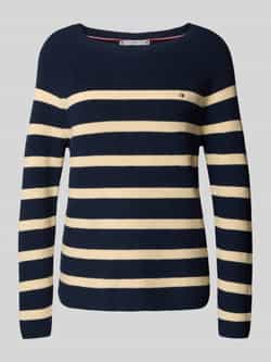 Tommy Hilfiger Regular fit gebreide pullover van zuiver katoen