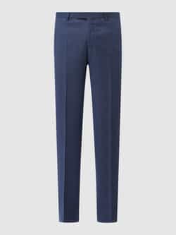 BALDESSARINI Slim fit pantalon van scheerwol model 'Massa'