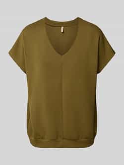 Soyaconcept T-shirt met V-hals model 'BANU'