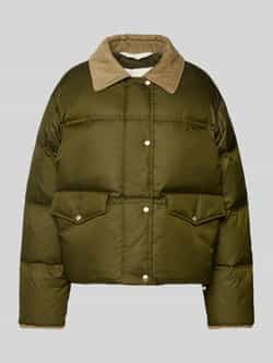 Marc O'Polo Regular fit donsjack met platte kraag van corduroy