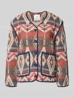 Mustang Regular fit blazer met V-hals model 'Roxbury'