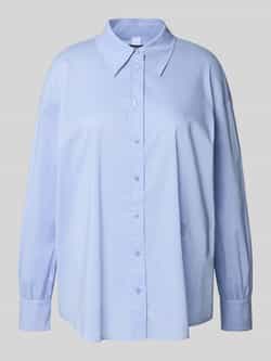 Joop! Regular fit overhemdblouse met logostitching model 'Bernadette'