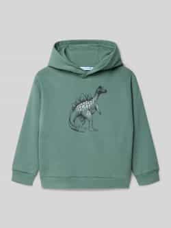 Mayoral Regular fit hoodie met motiefprint