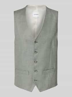 Roy Robson Gilet van scheerwolmix met V-hals