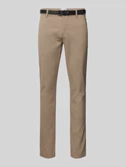 LINDBERGH Chino met riem en stretch (2-delig)