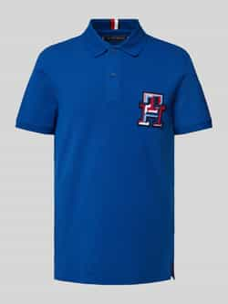 Tommy Hilfiger Regular fit poloshirt met labelbadge