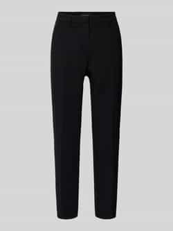CAMBIO Broek van viscosemix met persplooien model 'KRYSTAL'