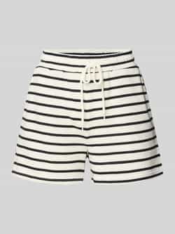 Pieces Regular fit bermuda met elastische band model 'CHILLI'