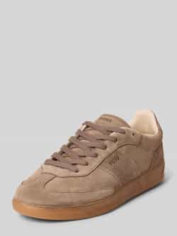 Boss Lage sneakers van echt leer model 'BRENTA'