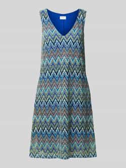ROBE LÉGÈRE Knielange jurk met diepe V-hals