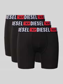 Diesel Boxershort met logostitching in een set van 3 stuks model 'Max'