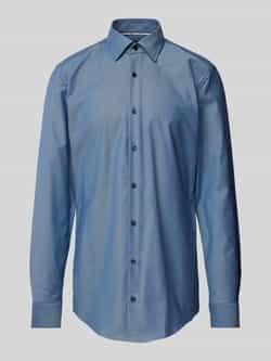 Boss Slim fit zakelijk overhemd met extra lange mouwen model 'Hank'