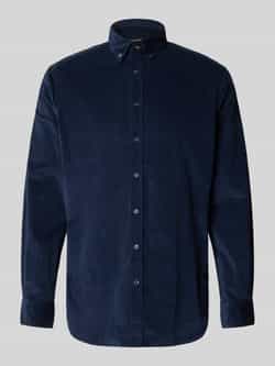 Christian Berg Men Vrijetijdsoverhemd met knoopsluiting