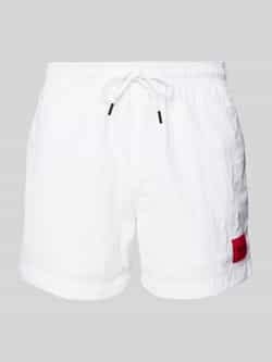 HUGO Regular fit zwembroek met labelpatch model 'DOMINICA'
