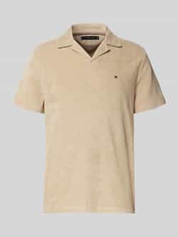 Tommy Hilfiger Regular fit poloshirt van katoenmix