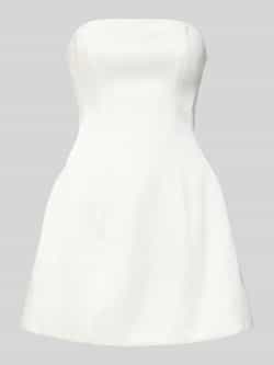 Bardot Off shoulder-cocktailjurk met deelnaden