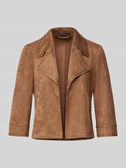 Betty Barclay Blazer in leerlook met studs