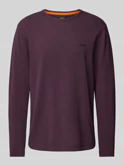 Boss Orange Regular fit shirt met lange mouwen en labelstitching model 'TEMPESTO'