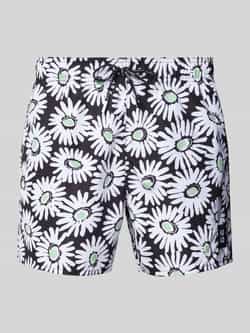 HUGO Regular fit zwembroek met labelpatch model 'DAISE'