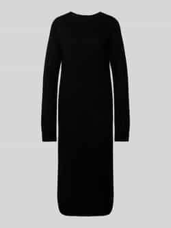 Pieces Gebreide jurk met ballonmouwen model 'MAGGY'
