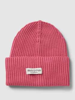 Marc O'Polo Beanie met labeldetail