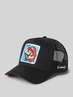 Capslab Baseballpet met motiefstitching