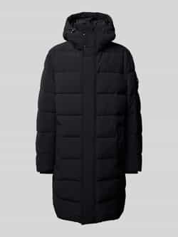 JOOP! Collection Gewatteerde lange jas met capuchon model 'Winsten'