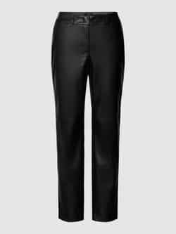 Zero Broek in leerlook
