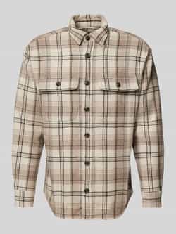 Jack & Jones Premium Slim fit overhemdjack met kentkraag