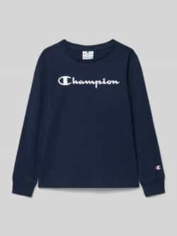 Champion T-shirt BASICS Long Sleeve Shirt Large Logo (1-delig)