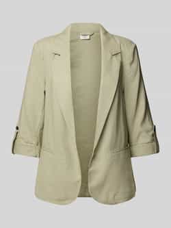 Only Loose fit blazer van een mix van viscose en linnen model 'CARO'