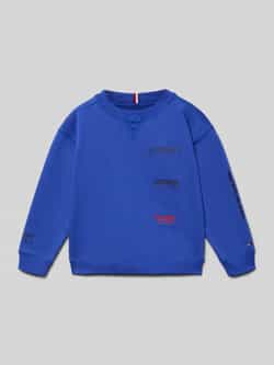 Tommy Hilfiger Kids Regular fit sweatshirt van katoenmix
