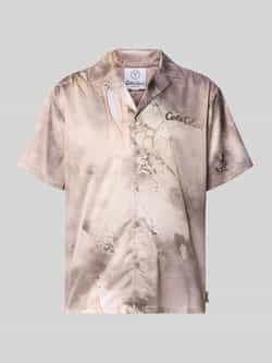 Carlo colucci Oversized vrijetijdsoverhemd met reverskraag