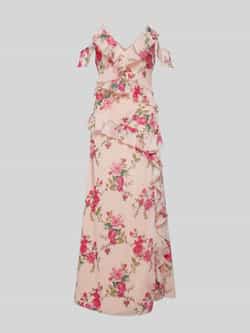 Lace & Beads Avondjurk met volants