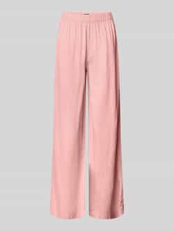 Review Wide fit stoffen broek met elastische band