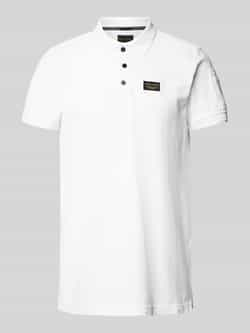 PME Legend Regular fit poloshirt met labelpatch model 'TRACKWAY'