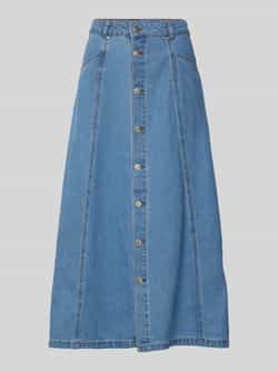 b.Young Jeansrok met doorknoopsluiting