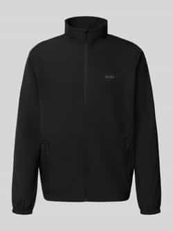 BOSS Green Regular fit sweatjack met ritszakken model 'CRUISELITE'