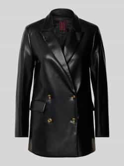 Stefanel Blazer in leerlook