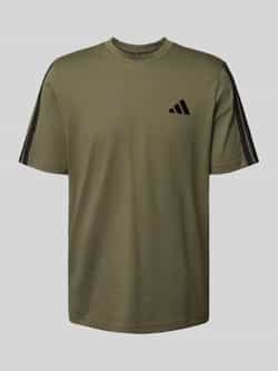 Adidas Sportswear T-shirt met labelstitching en ronde hals