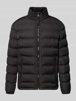 Strellson Regular fit gewatteerd jack met opstaande kraag model 'MODENA FUSED'