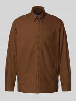 Polo Ralph Lauren Slim fit overhemdjack met kentkraag