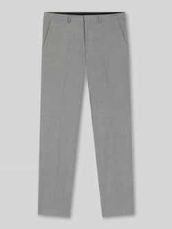 HUGO Regular fit pantalon van wolmix model 'HESTEN'