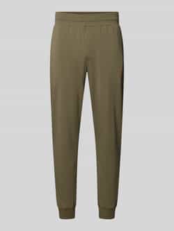 HUGO Relaxed fit sweatpants met labelprint