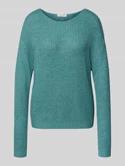 Christian Berg Woman Gebreide pullover met extra brede schouders